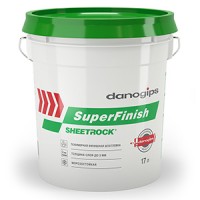 Danogips шпаклевка гот. финишная SuperFinish "Шитрок" 28кг (17л)