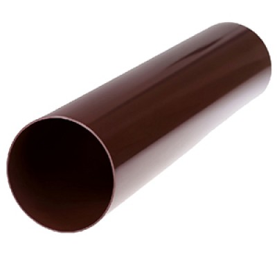 Труба водосточная 80мм "МUROL" коричневая 4м