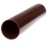 Труба водосточная 80мм "МUROL" коричневая 3м