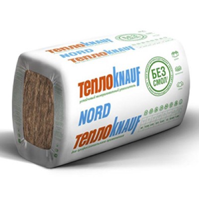 КНАУФ ТеплоKNAUF NORD TS 035 Aquastatik (1230*610*100 мм) V= 0,45 куб.м., S=4,5кв.м./ 6шт.