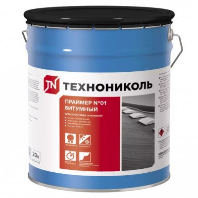         Праймер битумный №01 ведро 20л (16кг) ТехноНИКОЛЬ
