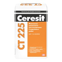 CT-225 Шпаклевка фасадная финишн. белая 25кг Церезит